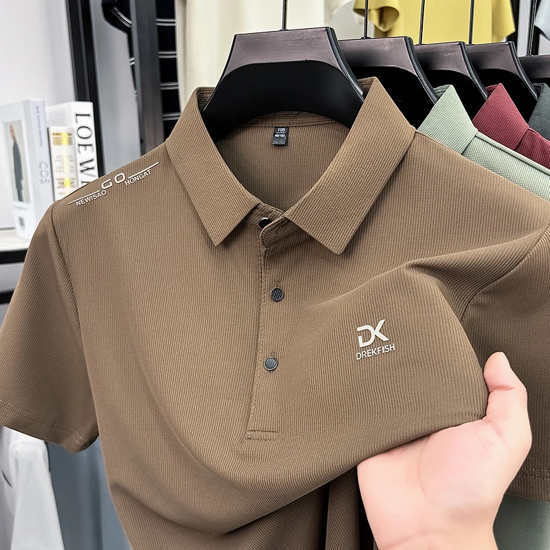 Outdoor Sport Outfit - DREKFISH – polo brodé pour hommes,