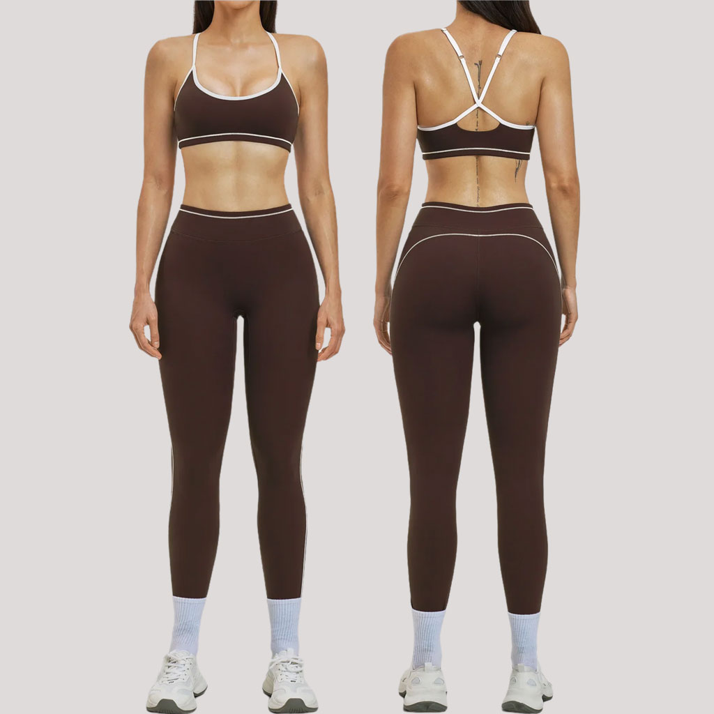 Outdoor Sport Outfit - Nouveaux ensembles de sport effet seconde