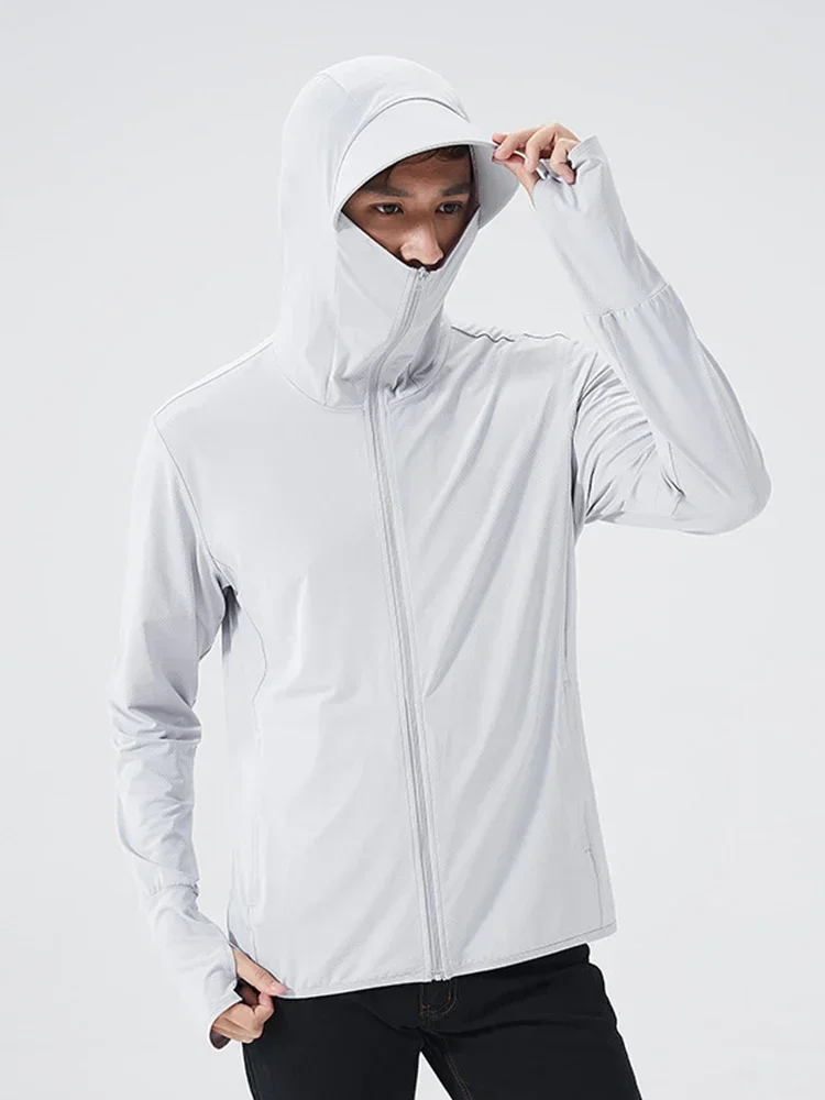 Outdoor Sport Windbreaker - Veste d'été à capuche UPF 50