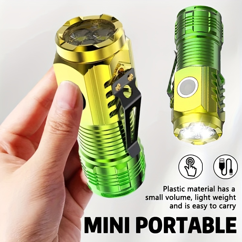 Outdoor Spotlight - Mini lampe de poche 3LED avec