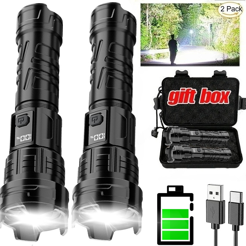 Outdoor Spotlight - Lampe de poche LED très brillante,