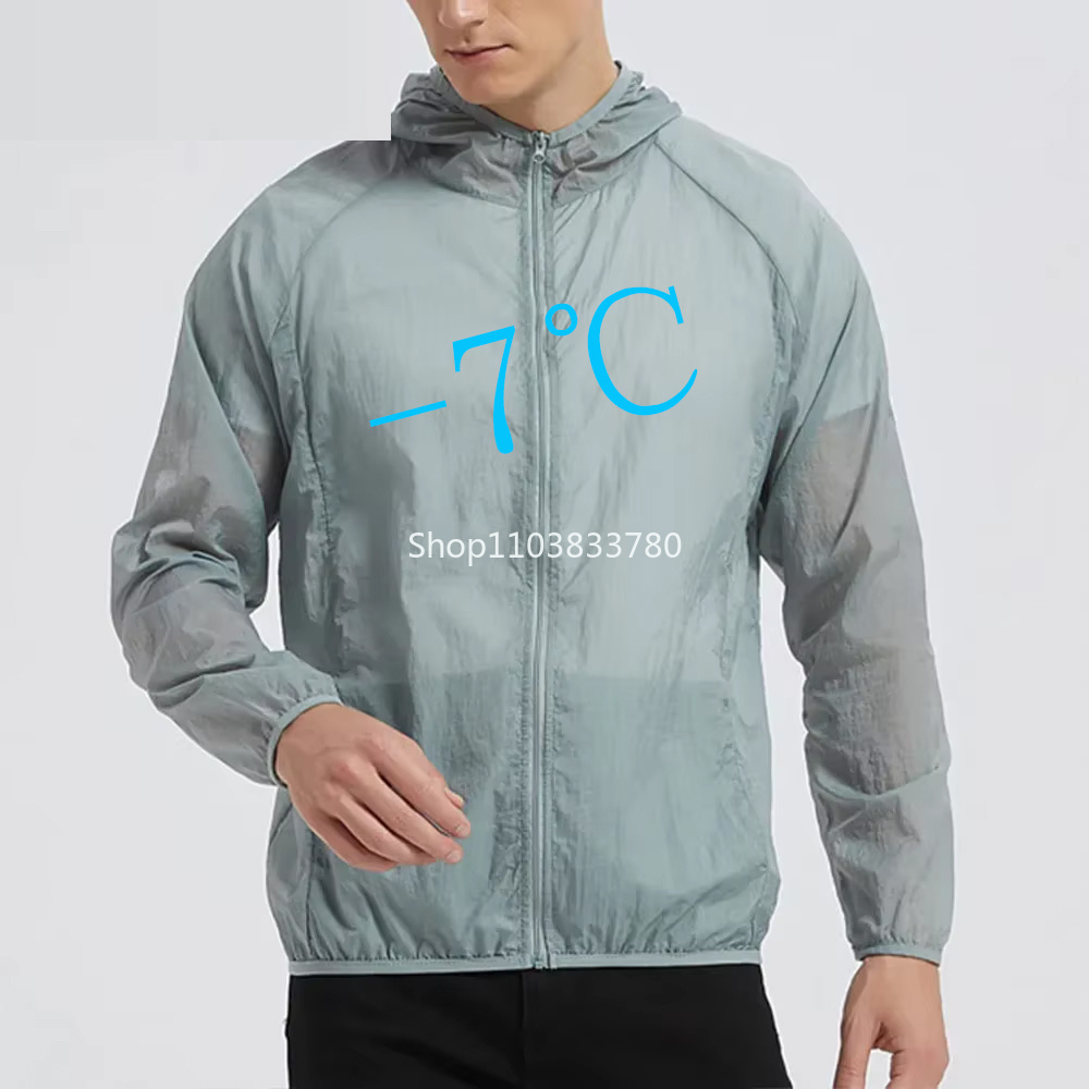 Outdoor Sport Windbreaker - Veste de protection solaire à capuche