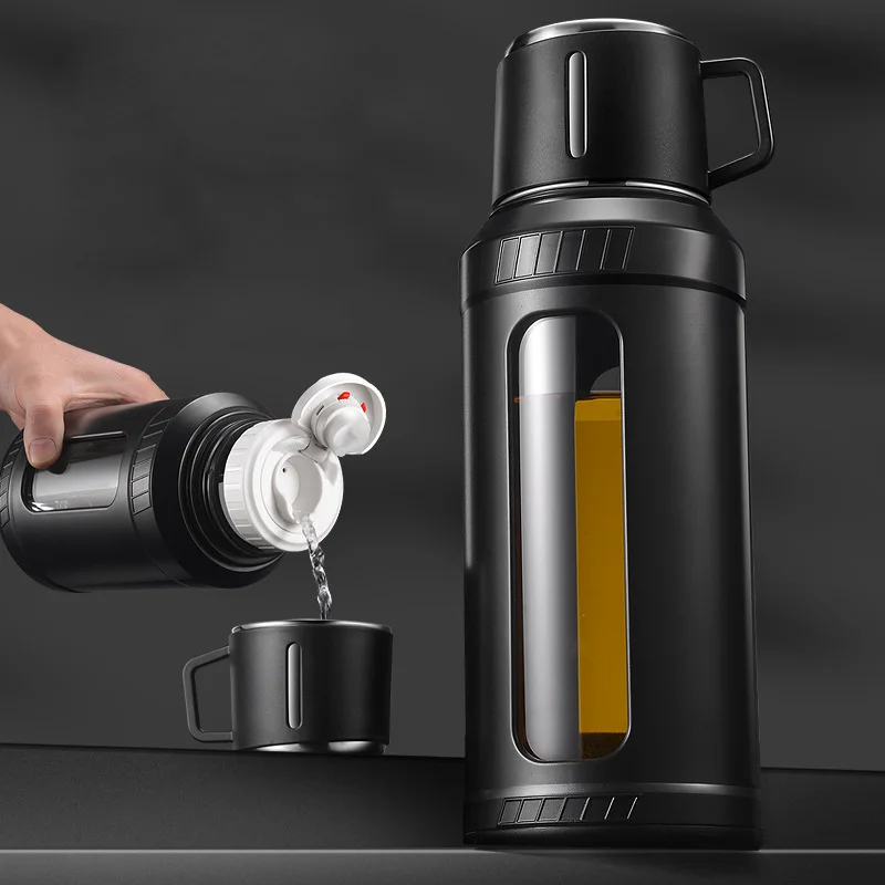 Outdoor Sport Glass Water Bottle - Bouteille d'eau en verre grande capacité