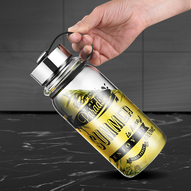 GIANGHTS-Bouteille d'eau en ve - Outdoor Sport Glass Water Bottle avis et prix