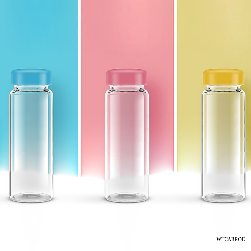 420ml enfants portable bouteil - Outdoor Sport Glass Water Bottle avis et prix