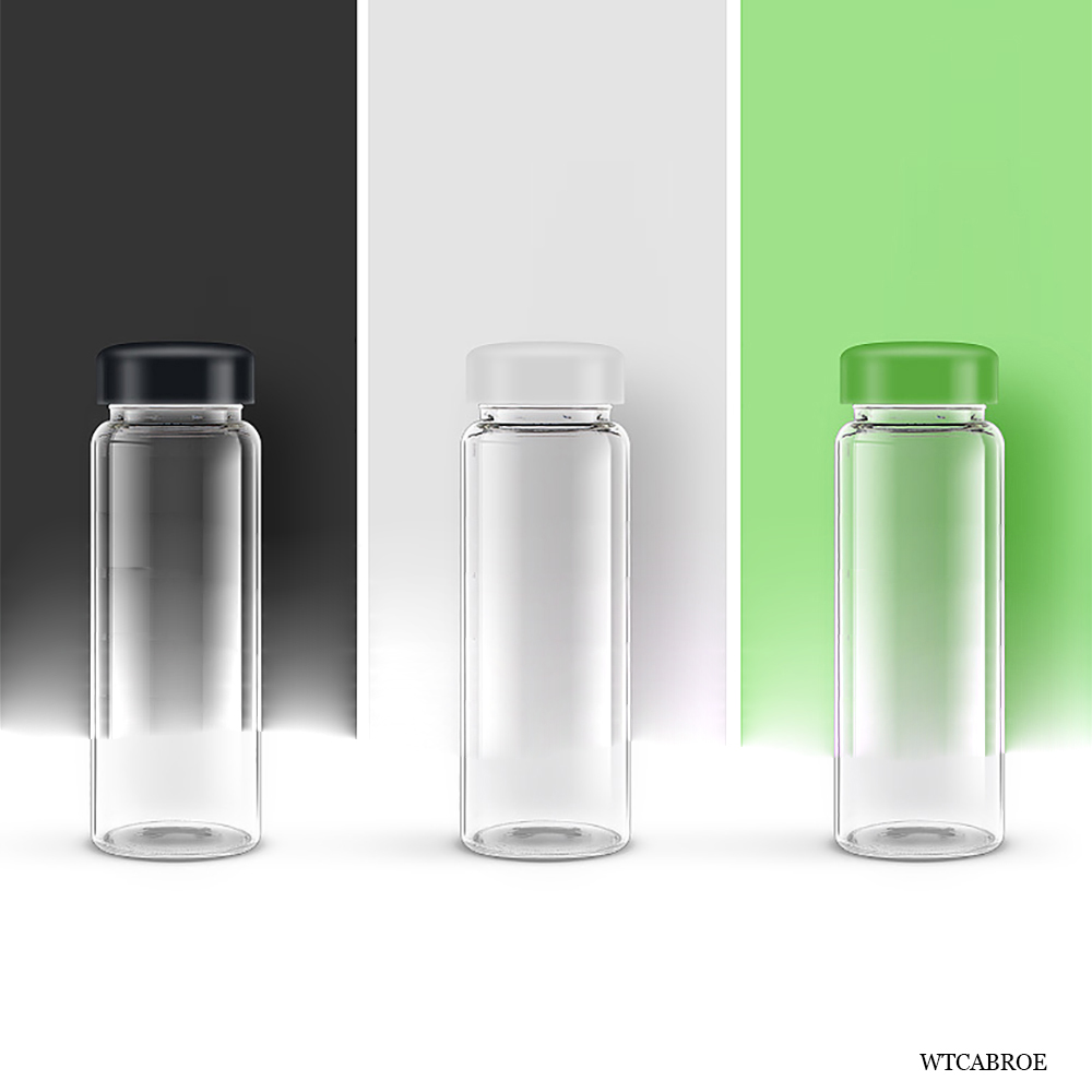 420ml enfants portable bouteil - Outdoor Sport Glass Water Bottle avis et prix