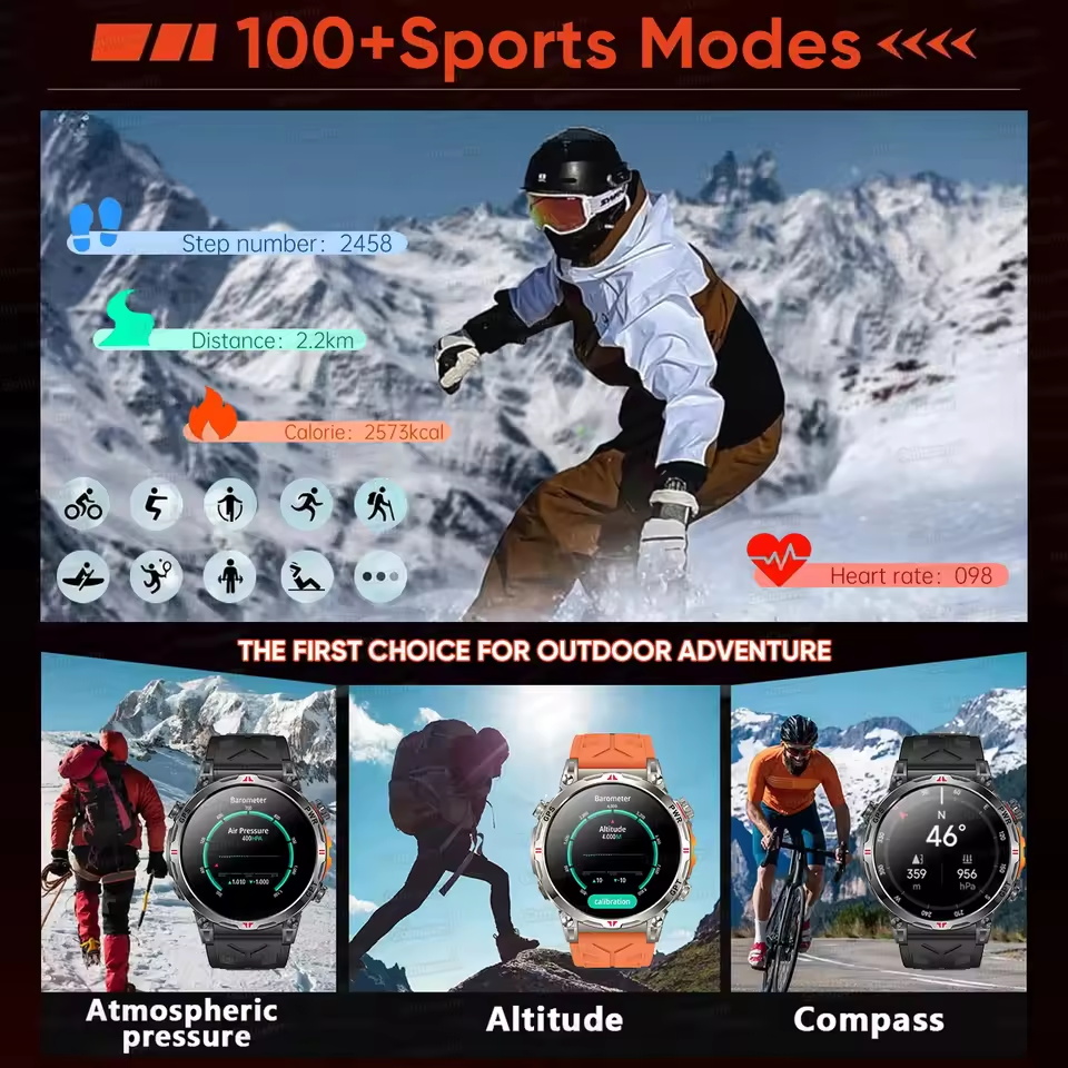 Nouvelle Montre Connectée Mili - Definition Of Outdoor Sport avis et prix