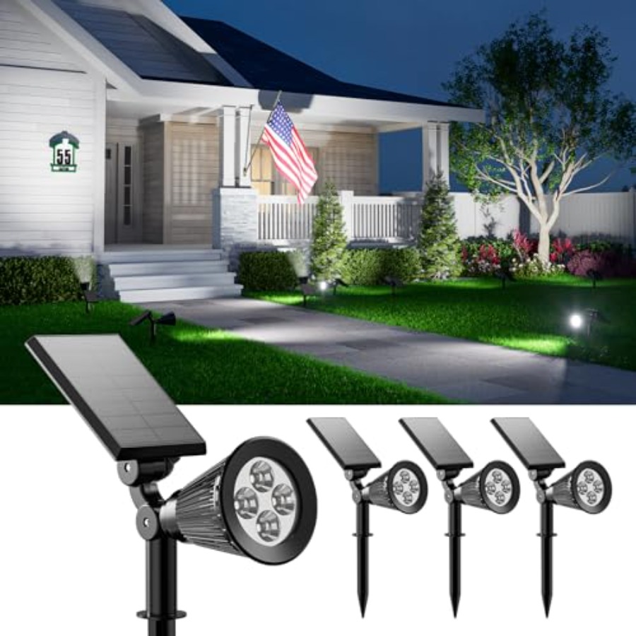 Projecteurs solaires extérieur - Outdoor Spotlight avis et prix