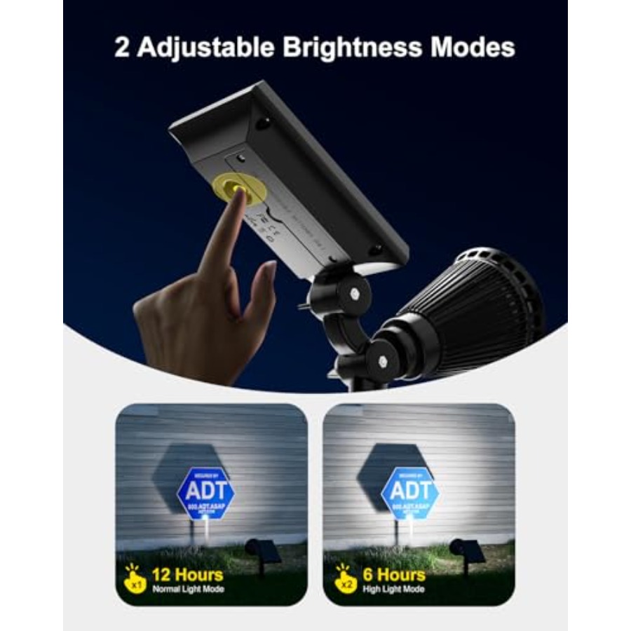 Projecteurs solaires extérieur - Outdoor Spotlight avis et prix
