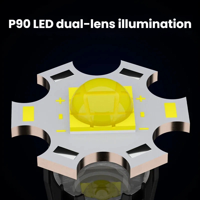Lampe de poche LED P90 haute p - Outdoor Spotlight avis et prix