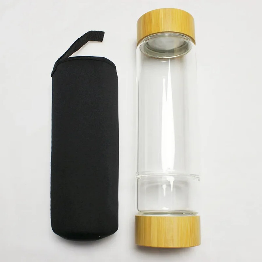 Bouteilles de minerai naturel  - Outdoor Sport Glass Water Bottle avis et prix