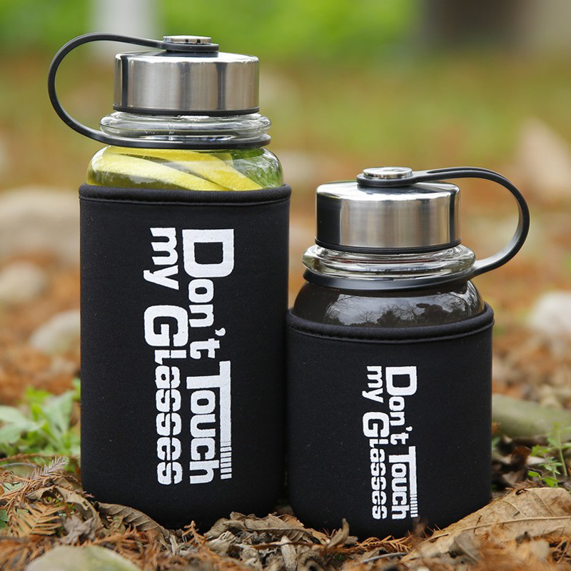 Bouteille d'eau de sport en ve - Outdoor Sport Glass Water Bottle avis et prix