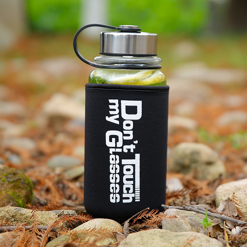 Bouteille d'eau de sport en ve - Outdoor Sport Glass Water Bottle avis et prix