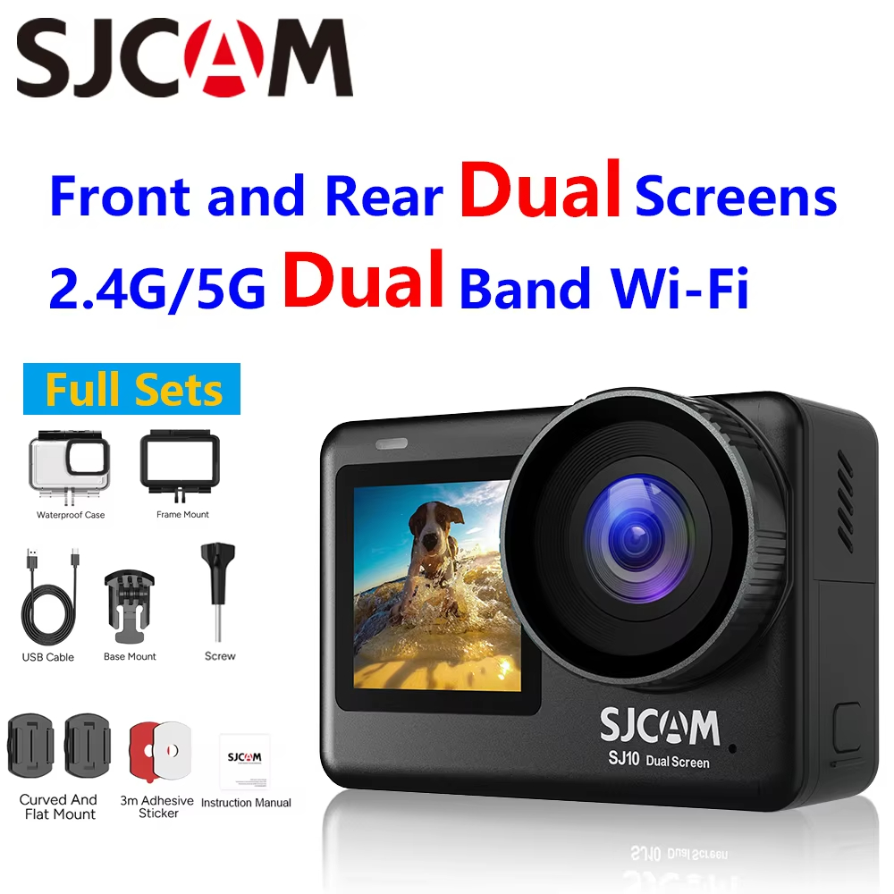 Caméra d'action SJCAM SJ10 Pro - Outdoor Sport Live avis et prix