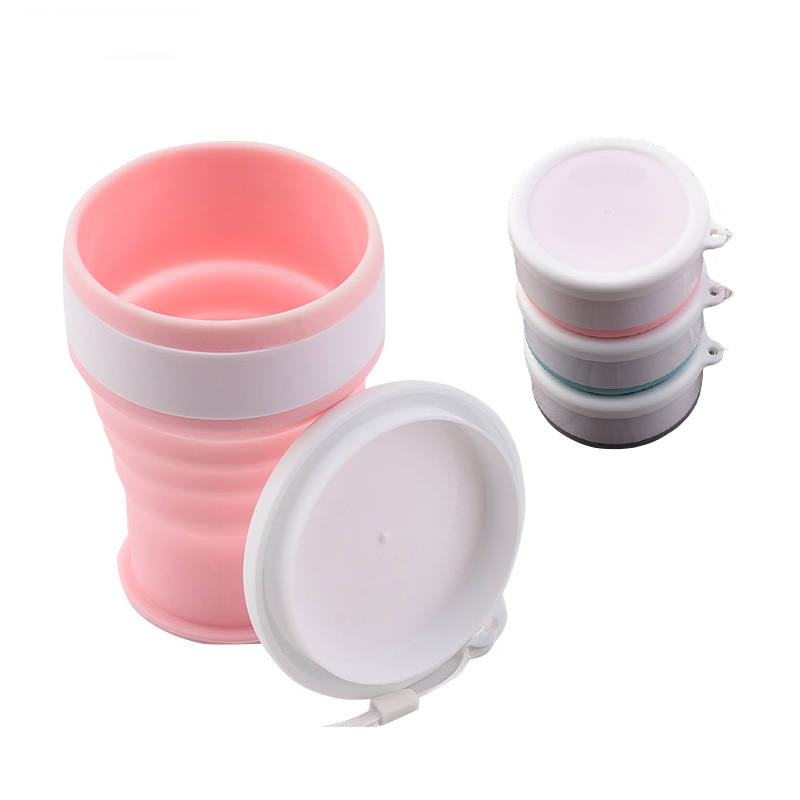 Tasse de voyage pliante en ver - Outdoor Sport Glass Water Bottle avis et prix