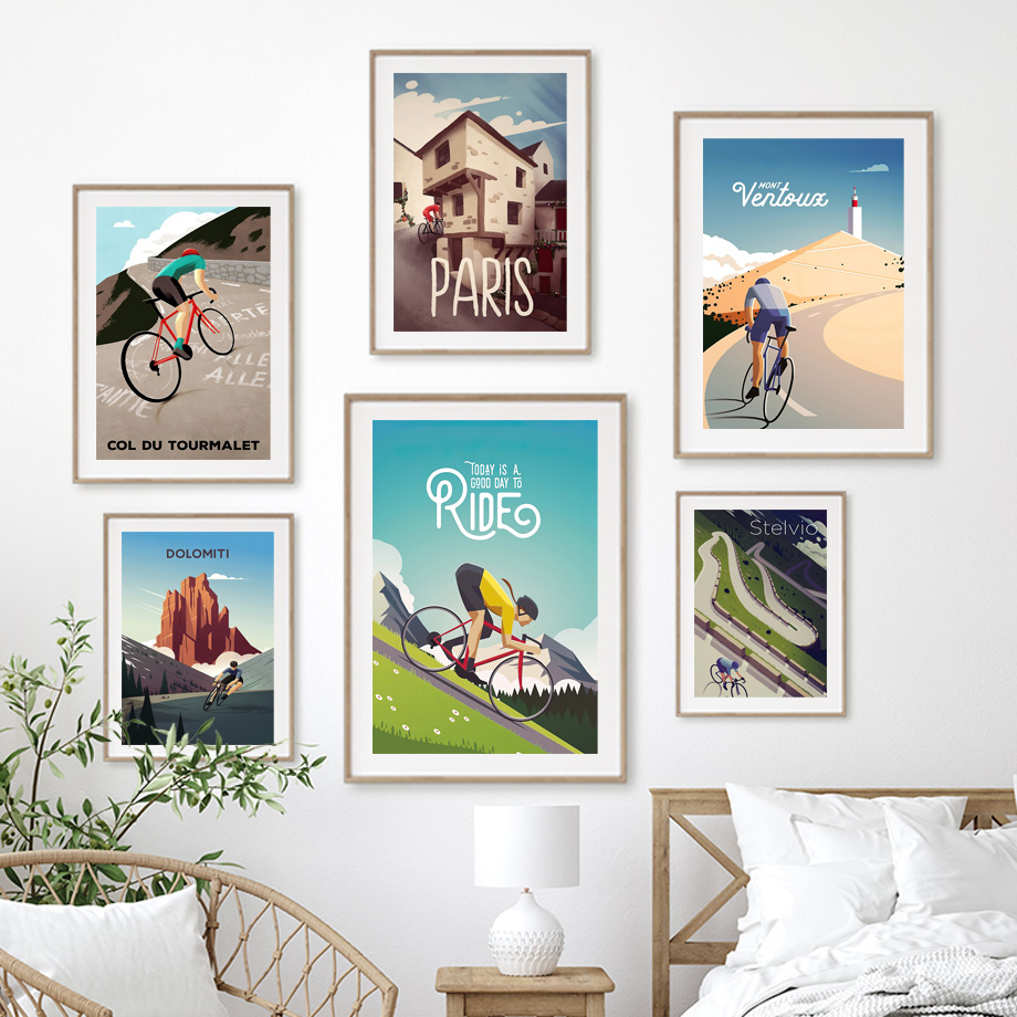 Toile d'art mural nordique, pe - Outdoor Sport Live avis et prix