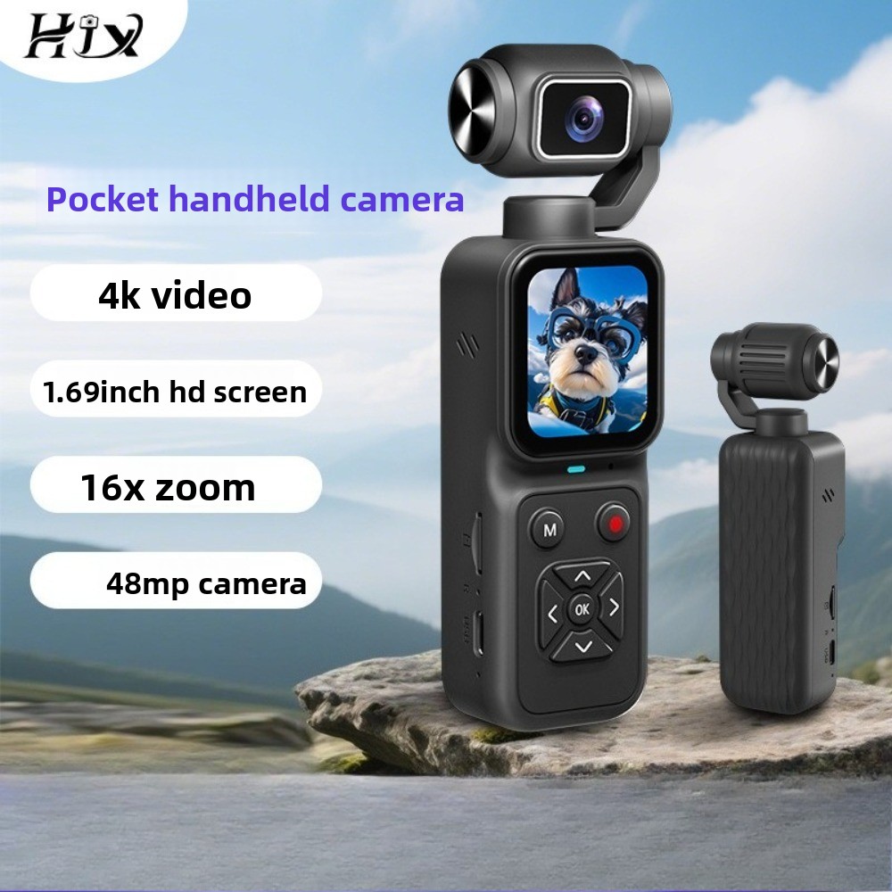 Caméra de vlog 4K HJD-09 180 ° - Outdoor Sport Live avis et prix