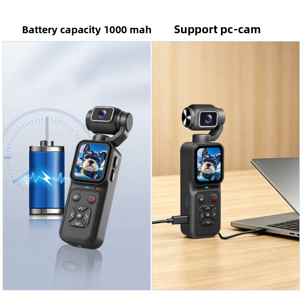 Caméra de vlog 4K HJD-09 180 ° - Outdoor Sport Live avis et prix