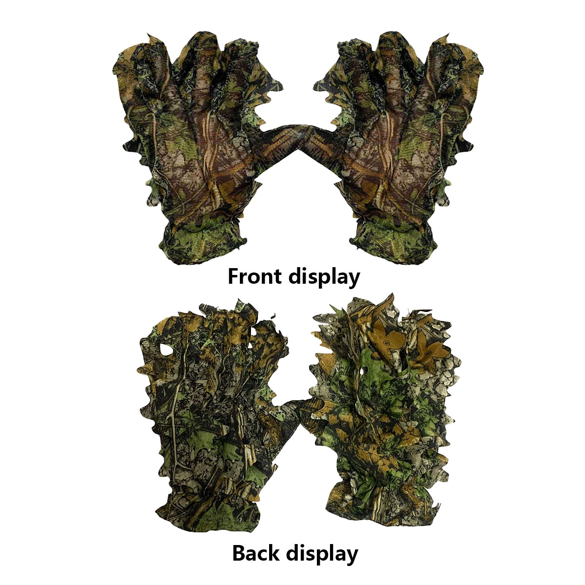 Gants de chasse camouflage 3D  - Outdoor Sport Gloves avis et prix